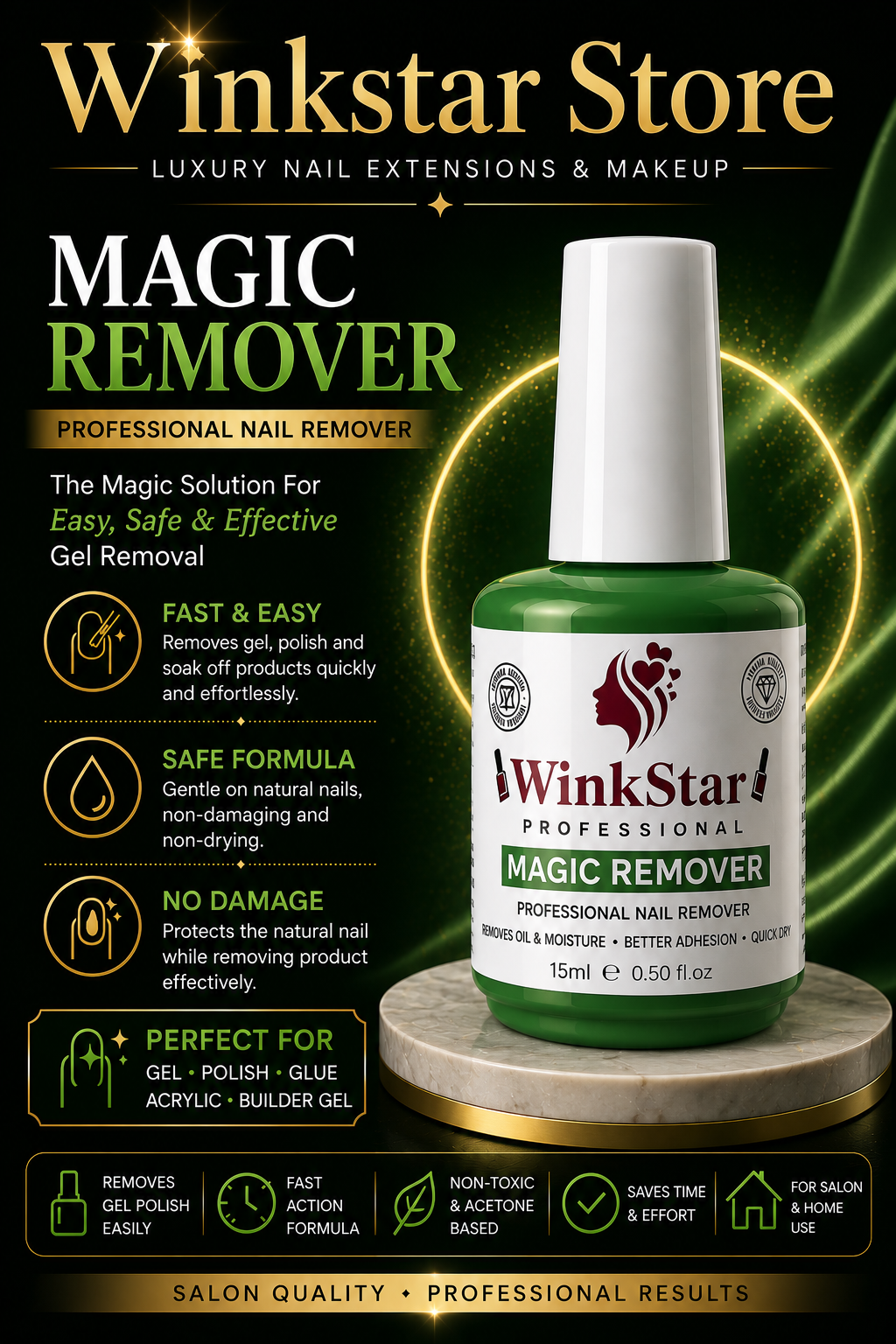 Winkstar magic remover