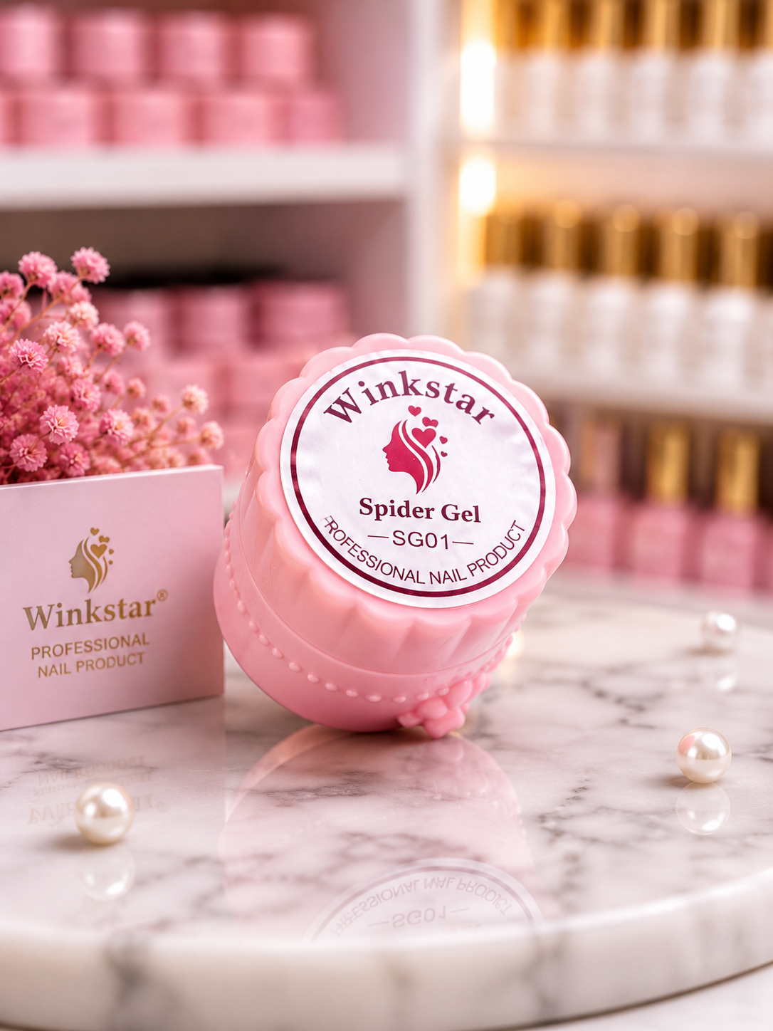 White Spider Gel Winkstar