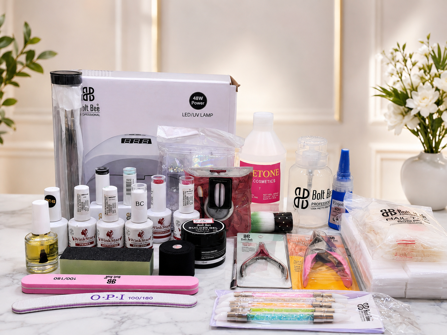 Nails Extension Beginner kit set