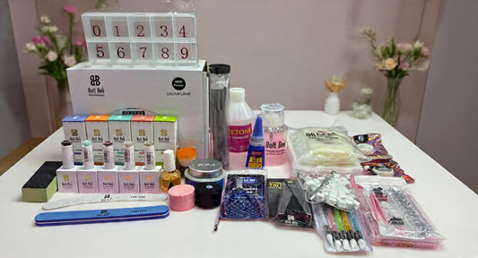Nail Extension Beginner kit set(Medium budget)